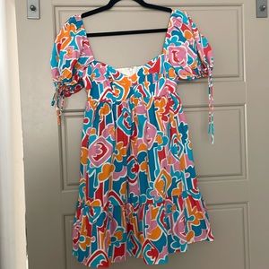 Amanda Uprichard Sicily dress in Miami